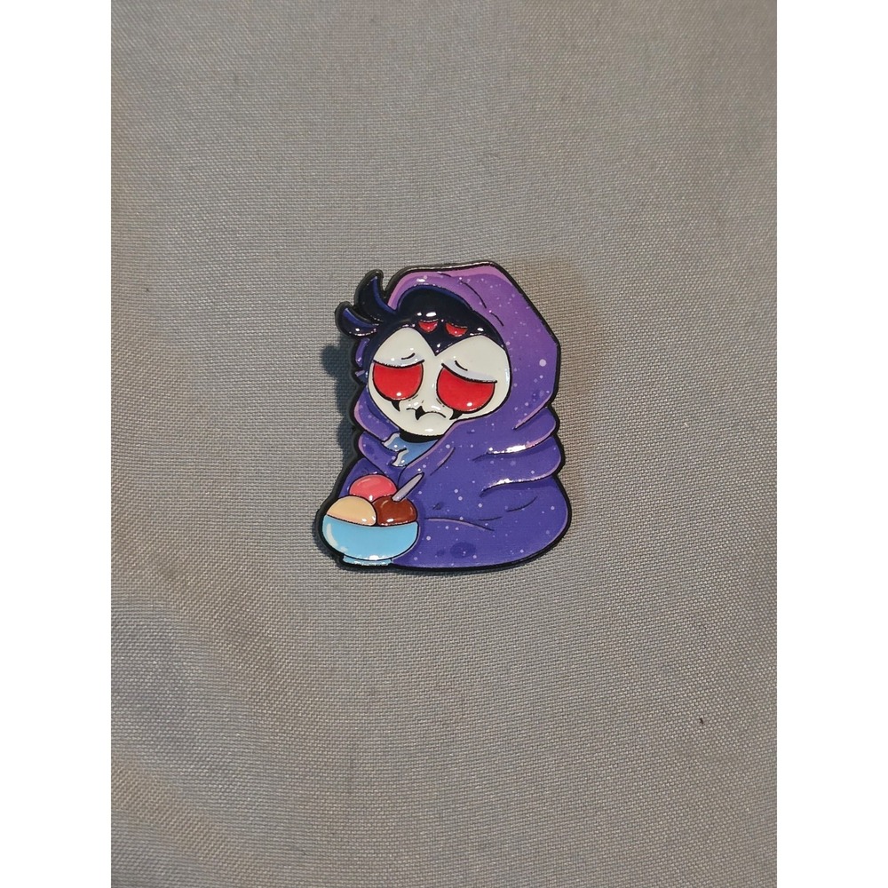 Stolas‎ Apology Tour Helluva Boss Pins Chibi Charm Pins NEW Blanket Ice Cream